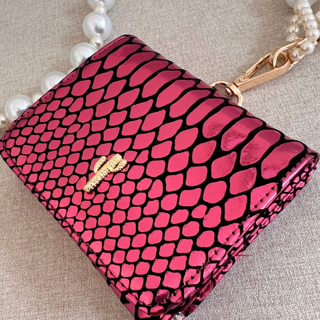 MINI AMAN BAG VINO PEARL EDITION