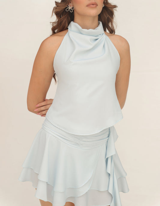 FALDA AMALFI AZUL (Pre order)