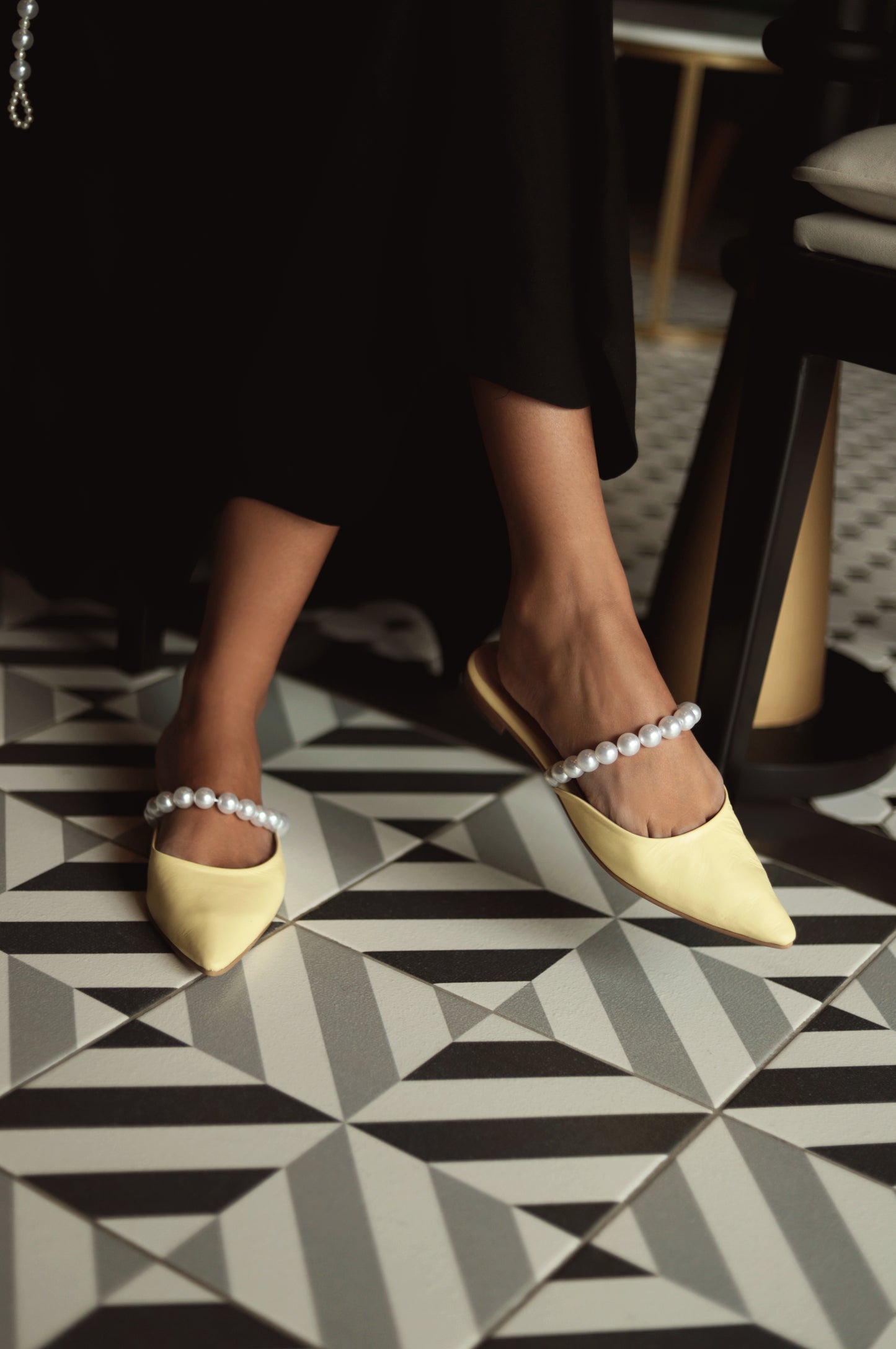 BALETA LUZARD AMARILLO