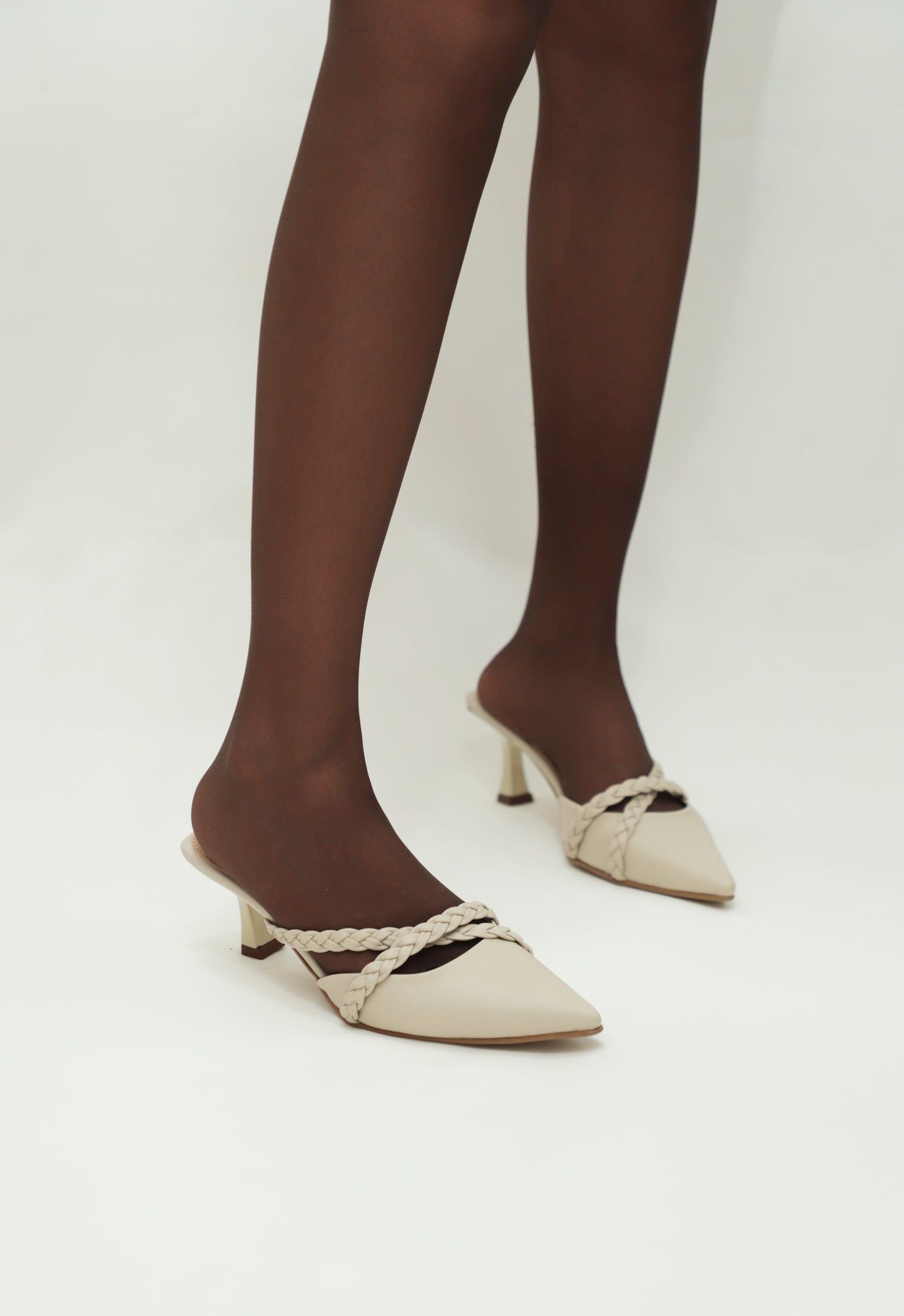 TACONES CABANHA BLANCO HUESO