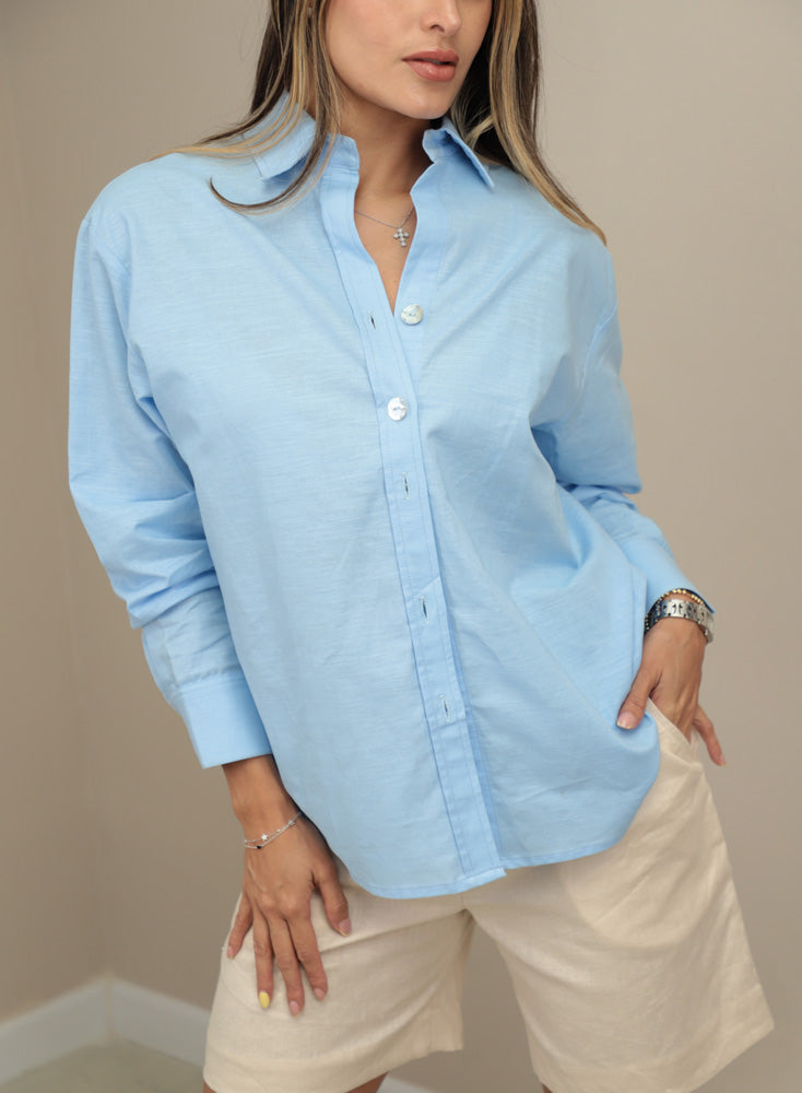 CAMISA VERANO AZUL