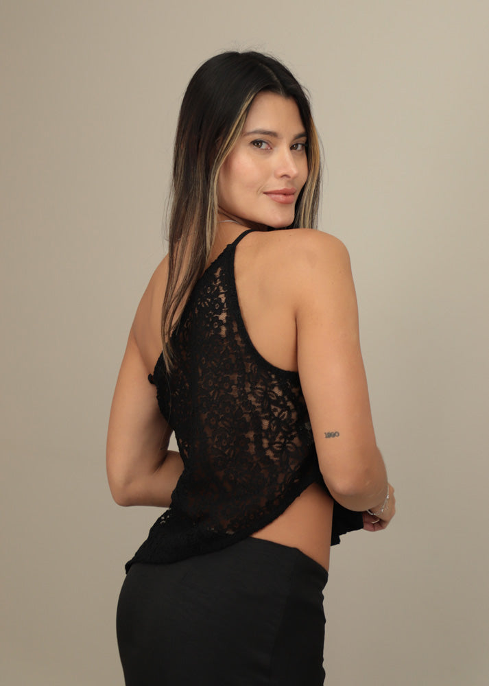 TOP BERE BLONDA NEGRO