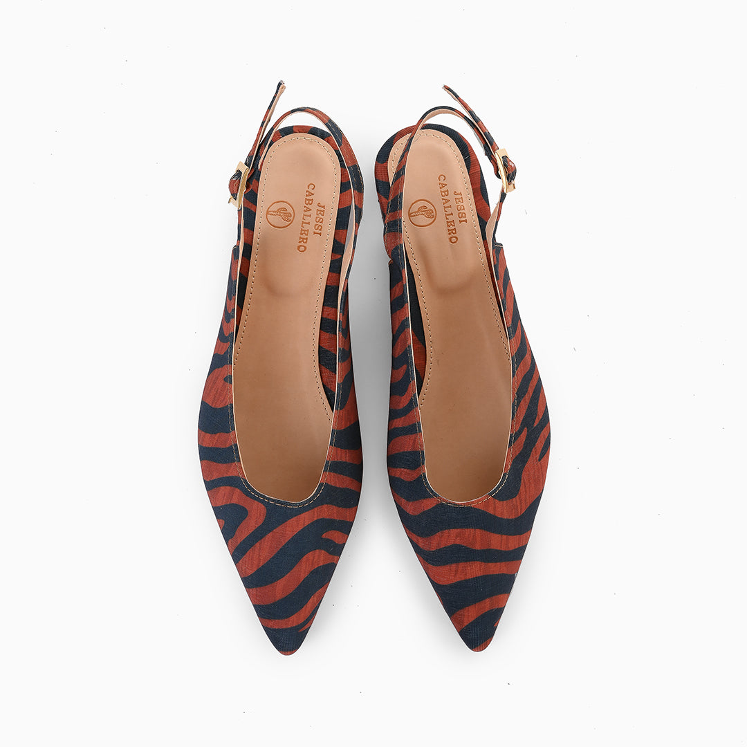 BALETA GALY PRINT MIEL