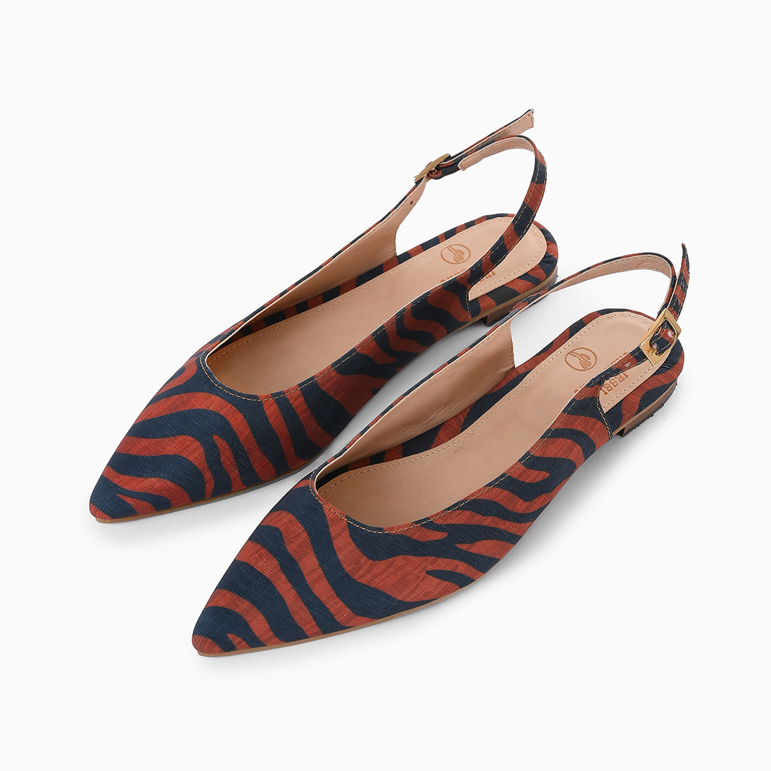 BALETA GALY PRINT MIEL