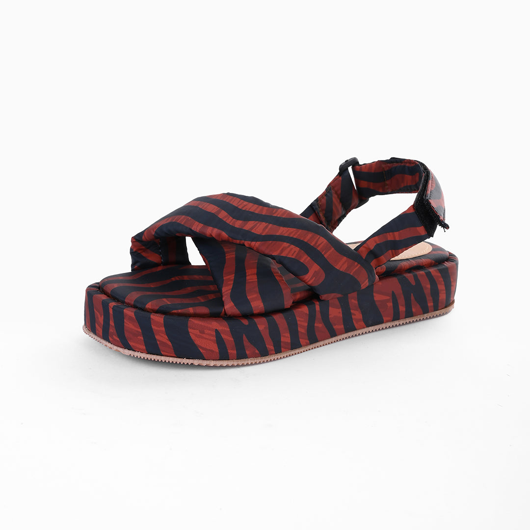 SANDALIA ABU PRINT MIEL