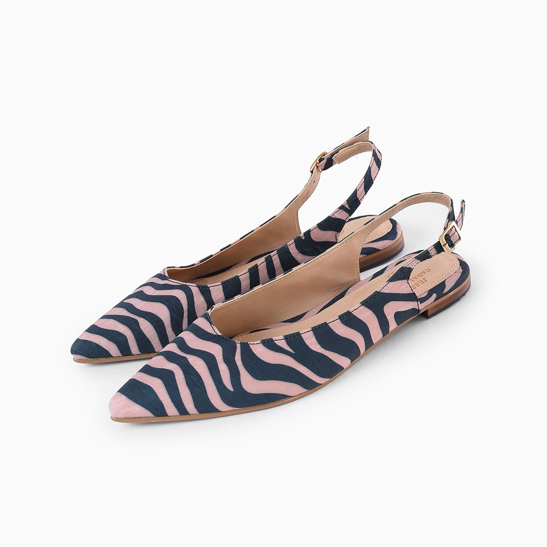 BALETA GALY PRINT BEIGE