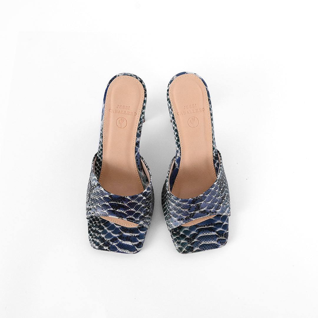 TACONES CAHENNA AZUL