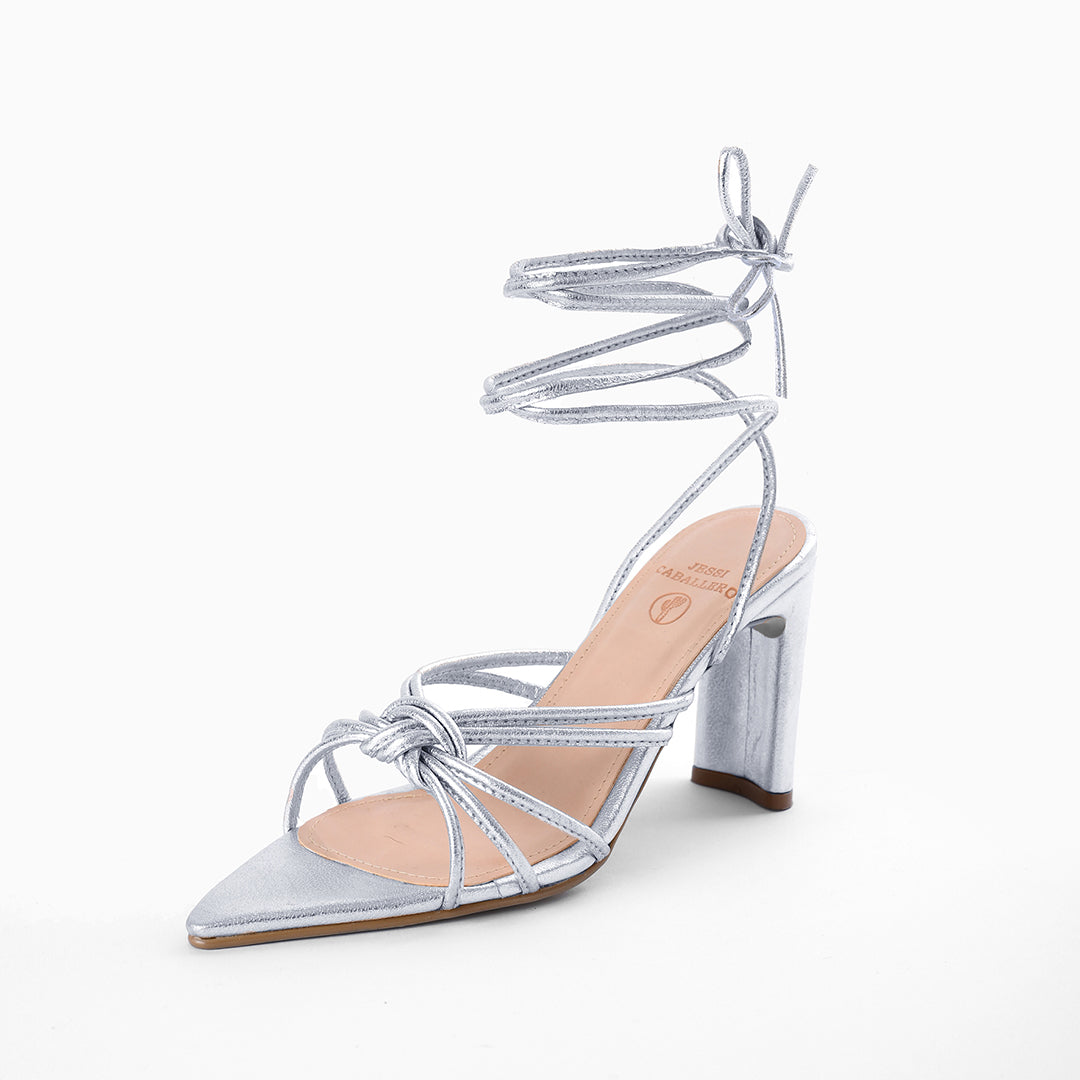 TACONES ASTURIAS FOLIA PLATA