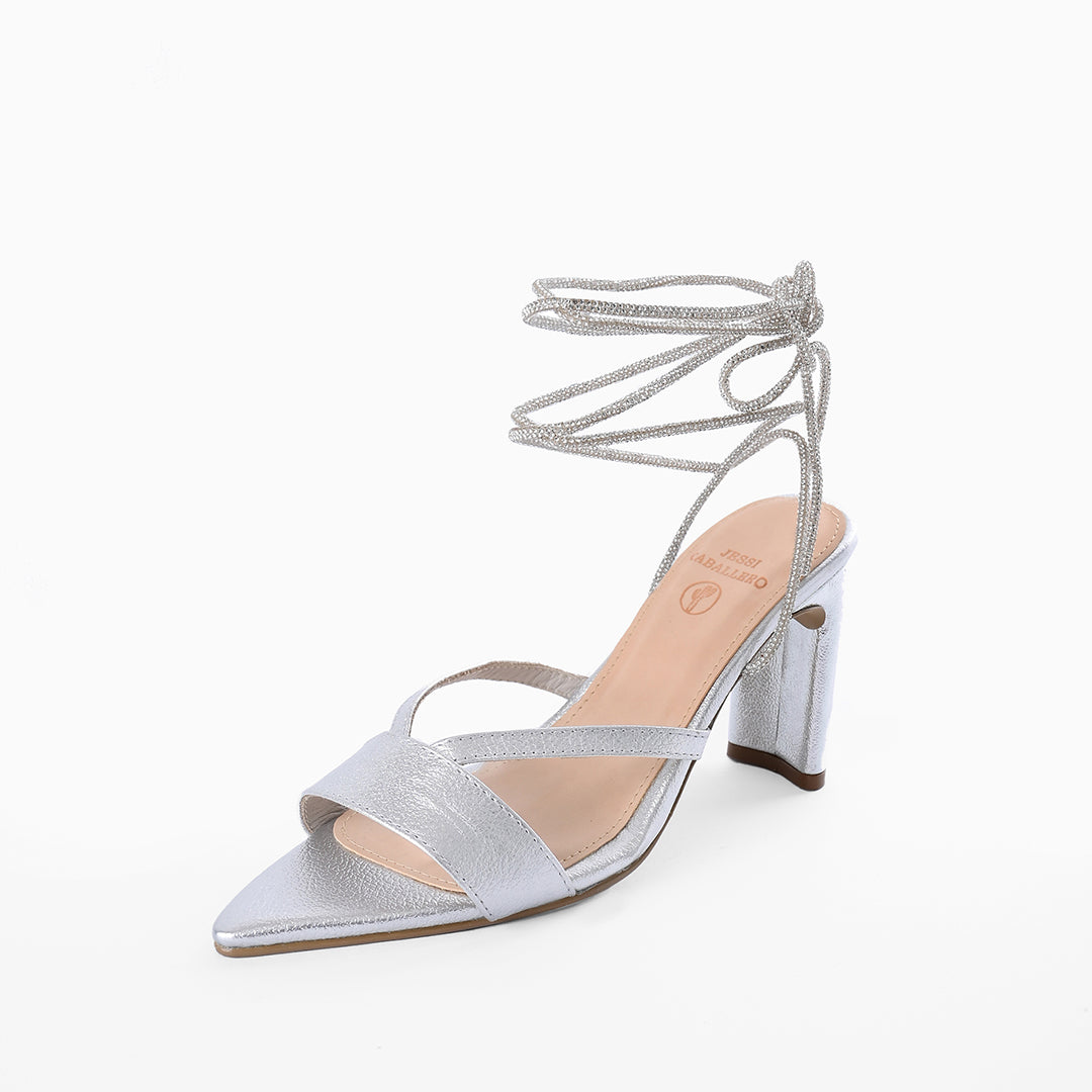 TACONES VICO PLATA