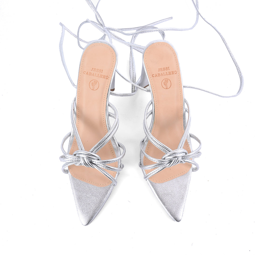 TACONES ASTURIAS FOLIA PLATA