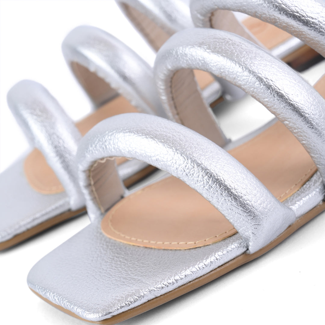 SANDALIA ISADORA PLATA