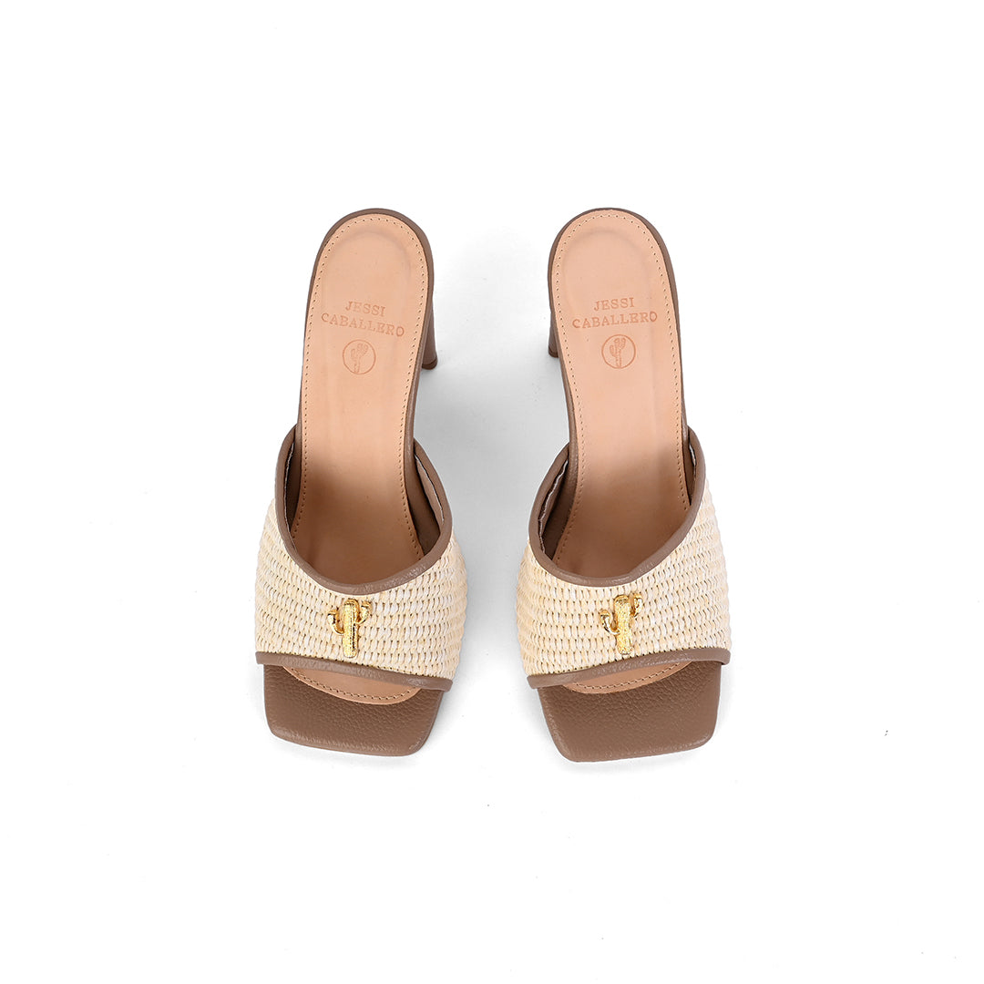 TACONES PORTOFINO ALMENDRA (Pre order - 8 días hábiles)