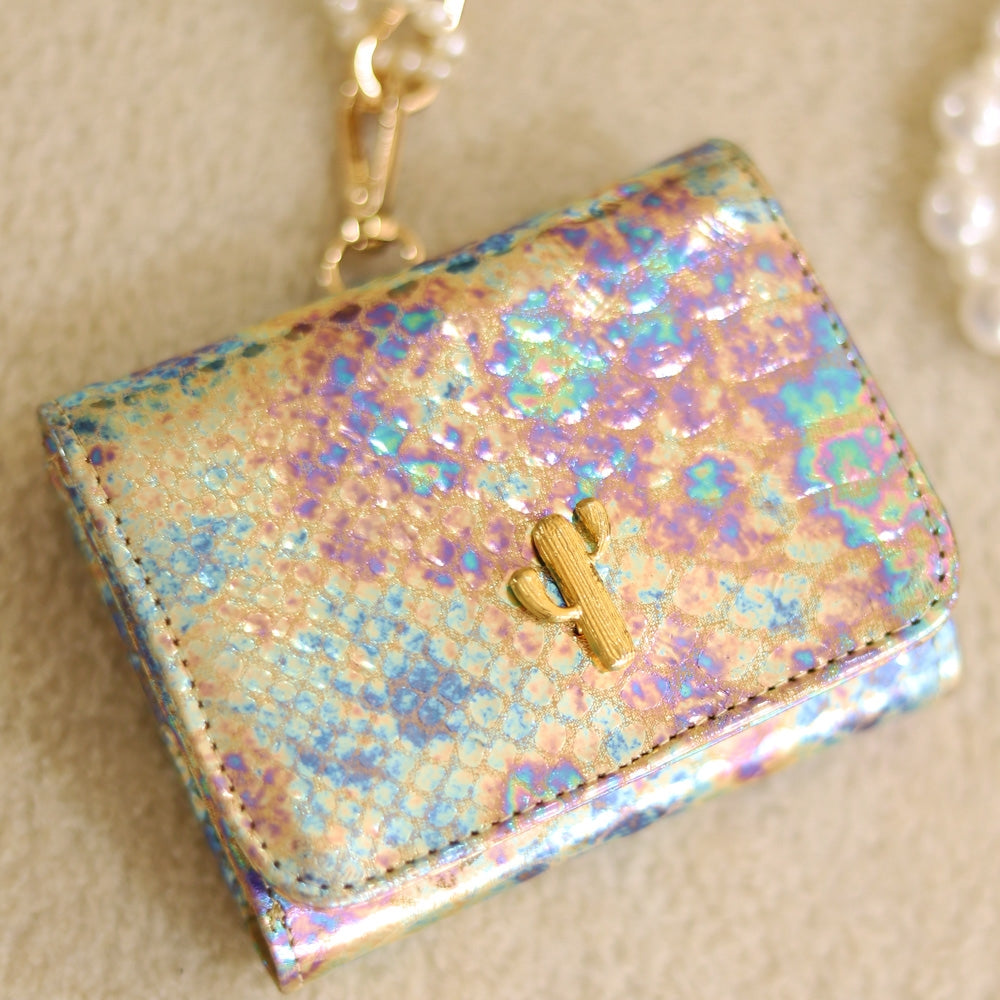 MINI AMAN BAG TORNASOL TEXTURIZADO PEARL EDITION