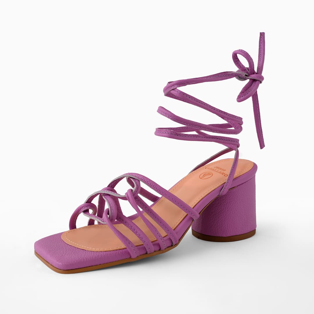 TACONES DELFINA LILA (PRODUCTO SIN POSIBILIDAD DE CAMBIO)