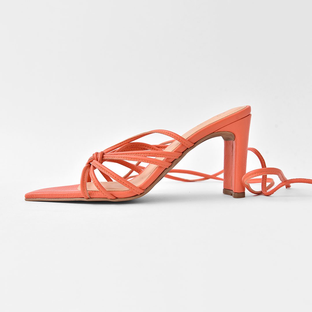 TACONES ASTURIAS MANDARINA