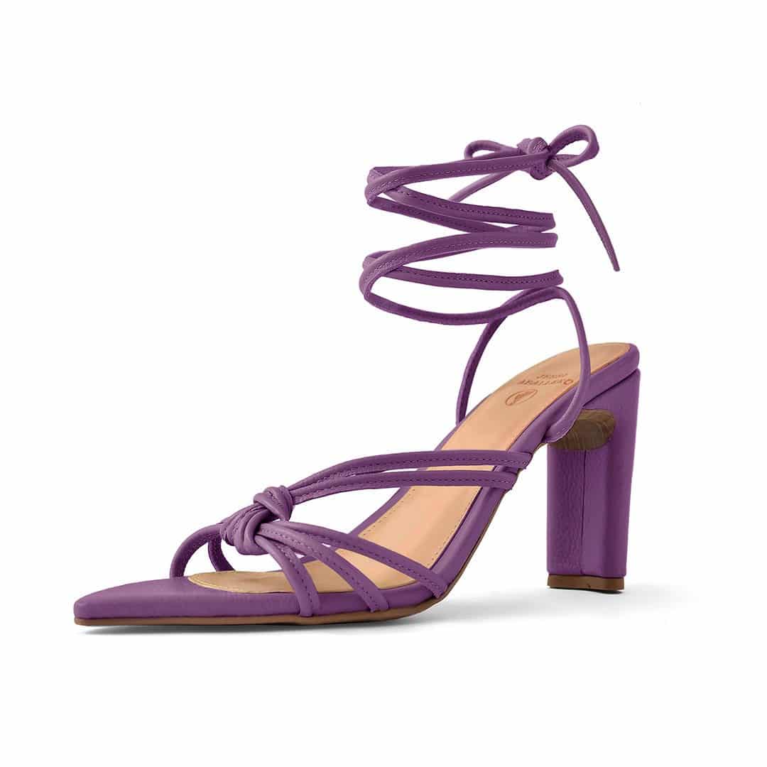 TACONES ASTURIAS MORADO (PRODUCTO SIN POSIBILIDAD DE CAMBIO)