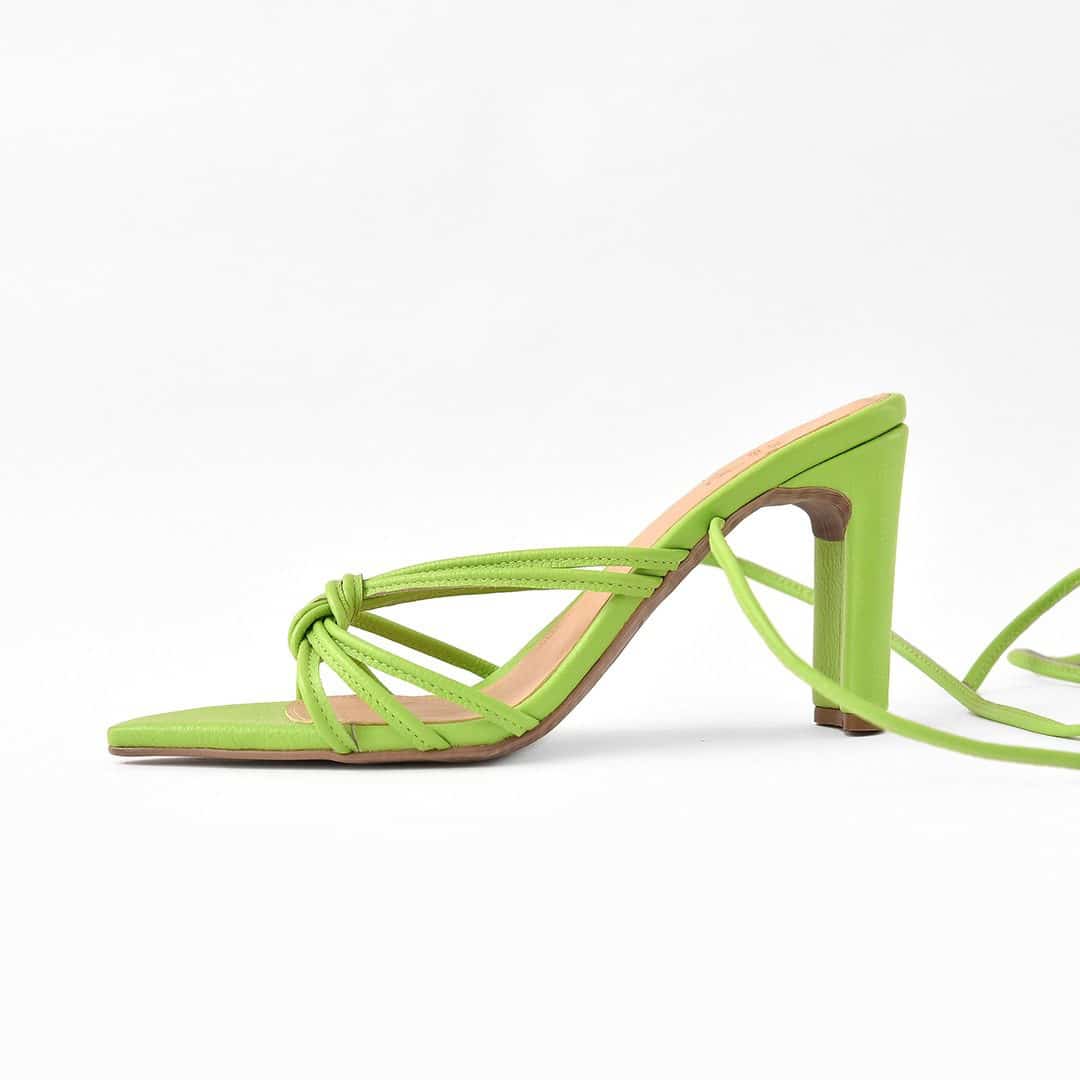TACONES ASTURIAS VERDE LIMA (PRODUCTO SIN POSIBILIDAD DE CAMBIO)