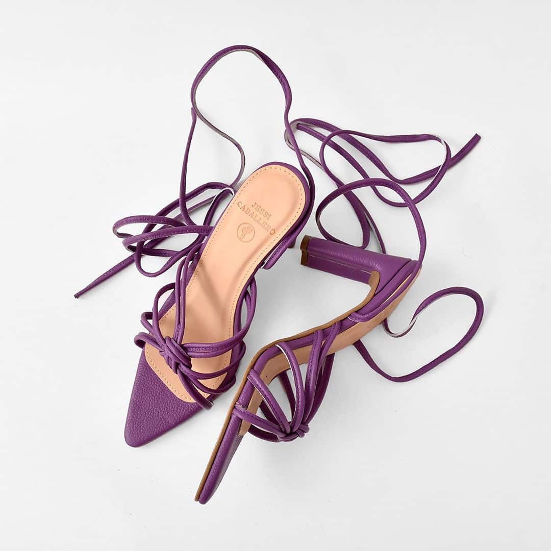 TACONES ASTURIAS MORADO (PRODUCTO SIN POSIBILIDAD DE CAMBIO)