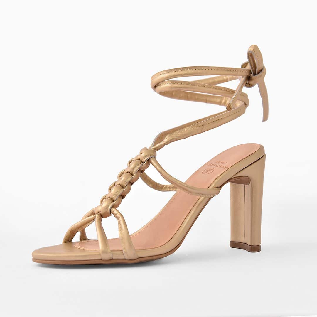 TACONES ATENEA DORADO