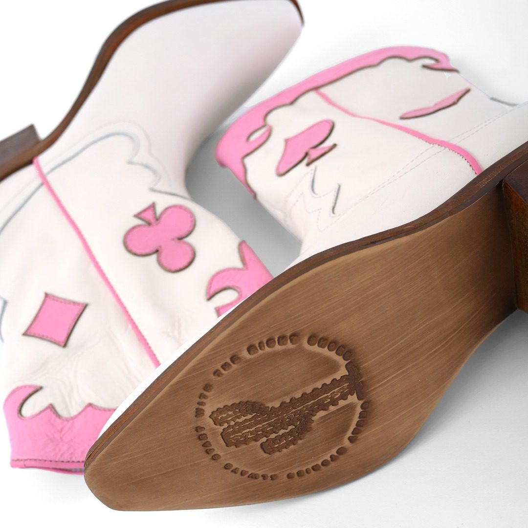BOTAS SUERTE LA MIA BLANCO (PRODUCTO SIN POSIBILIDAD DE CAMBIO)