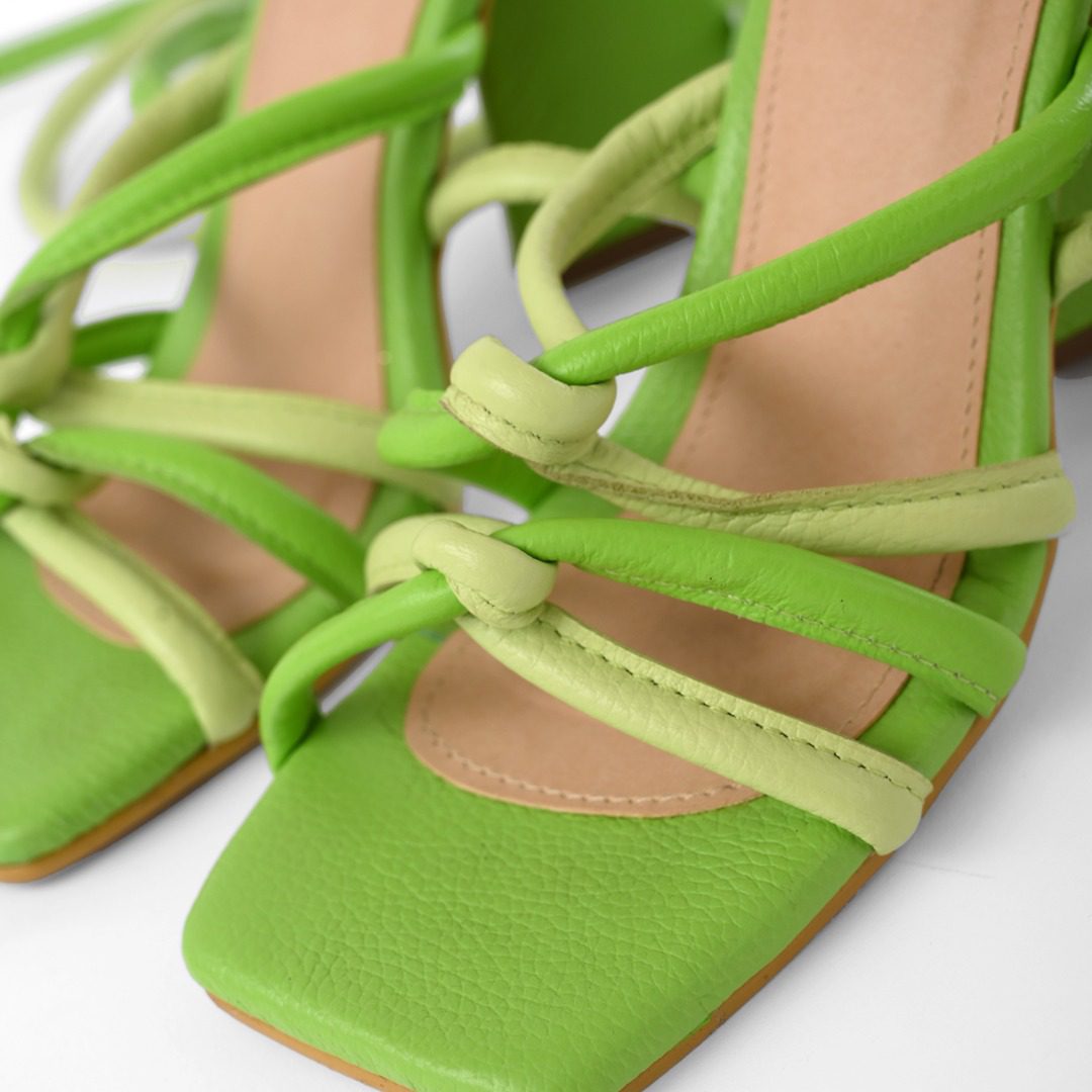 TACONES TITI VERDE LIMA X VERDE MANZANA(PRODUCTO SIN POSIBILIDAD DE CAMBIO) ni
