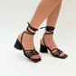 TACONES DELFINA NEGRO (PRODUCTO SIN POSIBILIDAD DE CAMBIO)