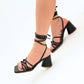 TACONES DELFINA NEGRO (PRODUCTO SIN POSIBILIDAD DE CAMBIO)