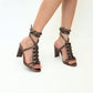 TACONES ATENEA BRONCE (PRODUCTO SIN POSIBILIDAD DE CAMBIO)