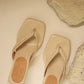 TACONES AGHATA BLANCO HUESO