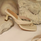 TACONES AGHATA BLANCO HUESO