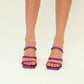 TACONES MARU MORADO METALIZADO (PRODUCTO SIN POSIBILIDAD DE CAMBIO)
