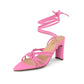 TACONES ASTURIAS FUCSIA NEON (PRODUCTO SIN POSIBILIDAD DE CAMBIO)