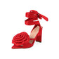 TACONES FIORI ROJO (PRODUCTO SIN POSIBILIDAD DE CAMBIO)