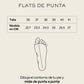 SANDALIA PLANA DE CUERO PARA MUJER SIRENA BLANCO HUESO