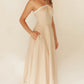 VESTIDO JAZMIN CAMEL