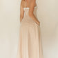 VESTIDO JAZMIN CAMEL