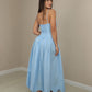 VESTIDO ARIEL AZUL LARGO