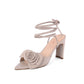 TACONES CAYETANA BEIGE 7 1/2