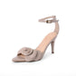 TACONES CAYETANA HEBILLA BEIGE 7 1/2