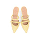 TACONES ALESSIA AMARILLO