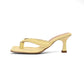 TACONES AGHATA AMARILLO