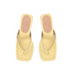 TACONES AGHATA AMARILLO