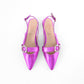 BALETA SISSI FUCSIA METAL