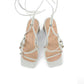 TACONES VERANO BLANCO HUESO