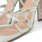 TACONES VERANO BLANCO HUESO