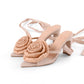 TACONES FIORI CHAMPAGNE (PRODUCTO SIN POSIBILIDAD DE CAMBIO)