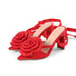 TACONES FIORI ROJO (PRODUCTO SIN POSIBILIDAD DE CAMBIO)