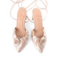 TACONES LUCRECIA FOLIA ORO
