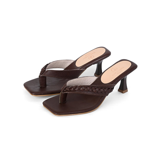 TACONES AGHATA CHOCOLATE