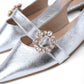 BALETA SISSI FOLIA PLATA